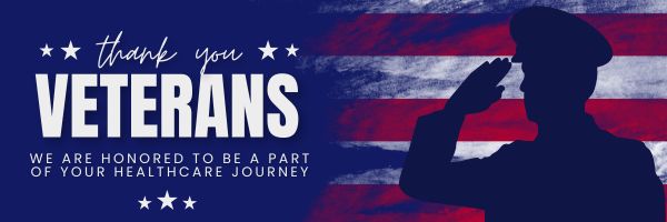 Blue Flag Veterans Day Email Header